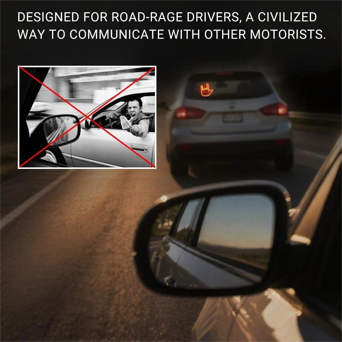 😊Emoji LED Light - 🤟Gesture for Car