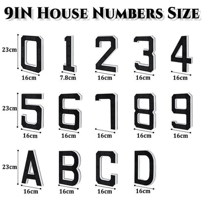 🔥LAST DAY 49% OFF🔥Solar Lighted House Numbers