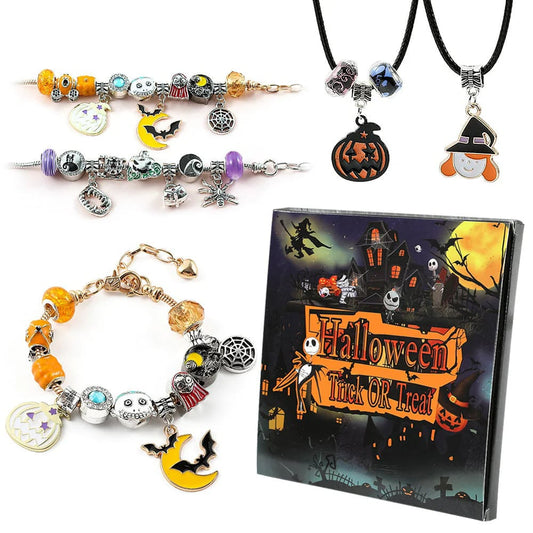 Halloween DIY Beaded Bracelets