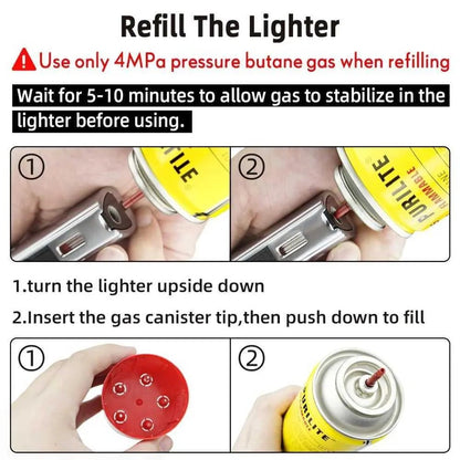 ⚡ Multi-Purpose Metal Lightsaber Style Gas Lighter