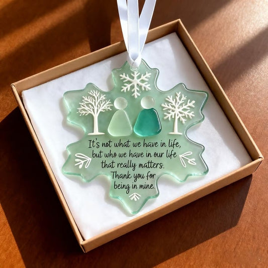 ❄️Snowflake&Seafoam Friendship Decor💎