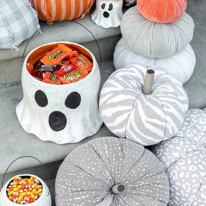 🔥Halloween Pre Sale🔥 Halloween Ghost Bucket Planter Pot For Home Decor