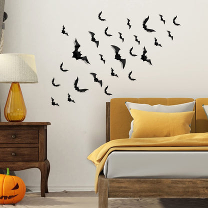 🔥2025 HALLOWEEN SALE - Bat Decoration Stickers🦇