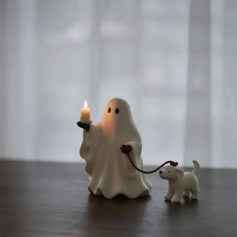 Warm Candles & Whimsy Ghosts – Cozy Halloween Starts Here