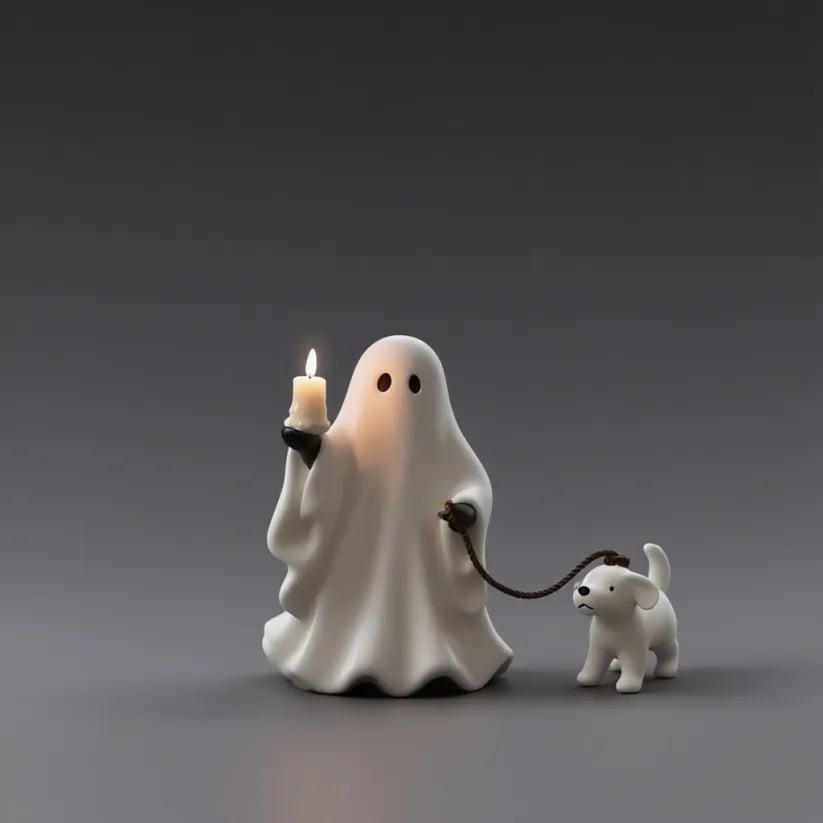 Warm Candles & Whimsy Ghosts – Cozy Halloween Starts Here