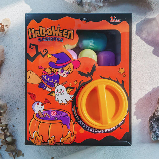 🎁 Mini Holiday Gashapon Machine – Fun, Reusable & Perfect for Halloween & Christmas Magic 🕹️🎄