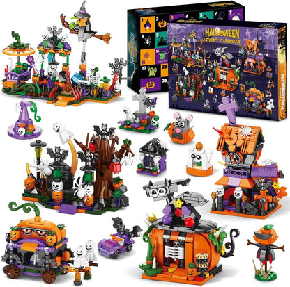 🎃👻- 31 Day Halloween Advent Brick Festival Calendar🗓️Open a New Halloween Surprise Every Day!