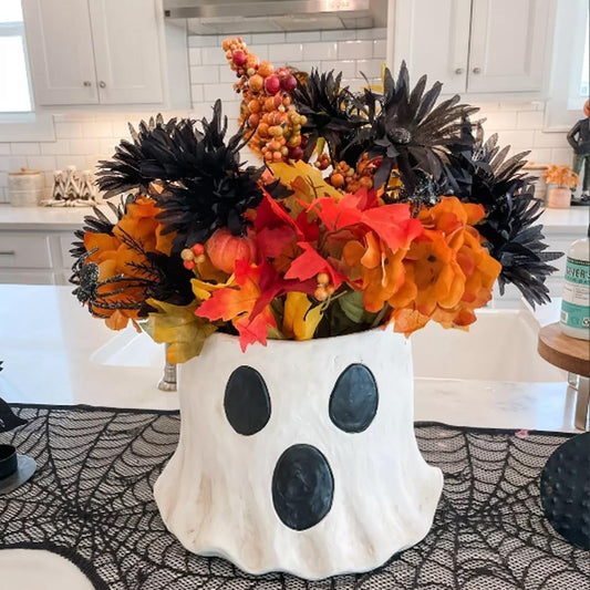 🔥Halloween Pre Sale🔥 Halloween Ghost Bucket Planter Pot For Home Decor
