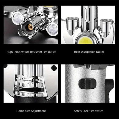 ⚡ Multi-Purpose Metal Lightsaber Style Gas Lighter