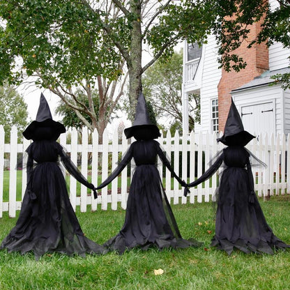 ⚡This Week's Special Price $29.99🎃2025 Halloween Sale 🧙‍♀️Lighted Halloween Witch Stakes🪄M13