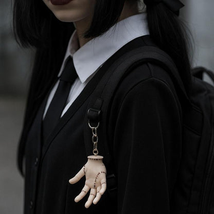 🖤Gothic Hand Keychain - Halloween Edition Horror Pendant Accessory