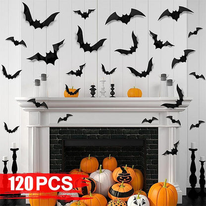 🔥2025 HALLOWEEN SALE - Bat Decoration Stickers🦇
