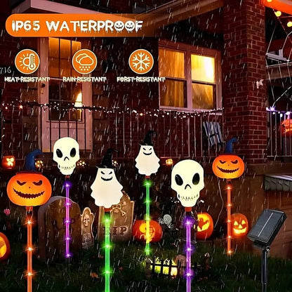 🎃6 in 1 Halloween Solar Garden Lights