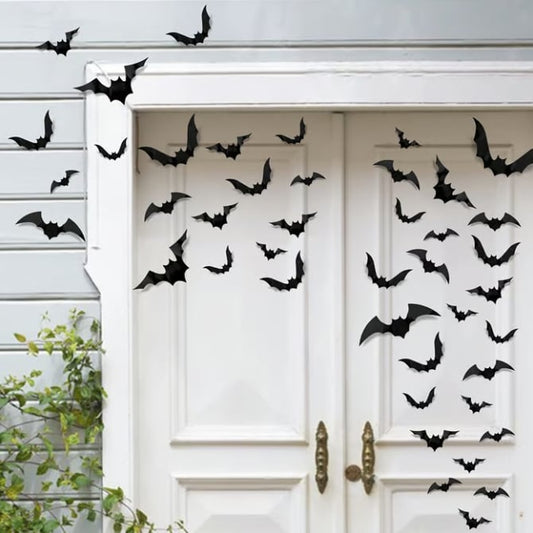 🔥2025 HALLOWEEN SALE - Bat Decoration Stickers🦇