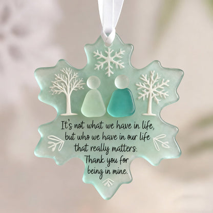 ❄️Snowflake&Seafoam Friendship Decor💎