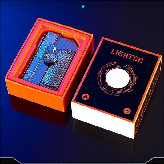 Folding Finger Spinner Lighter - Cool Pistol Style🤩