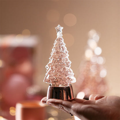 Celestial Harmony✨-A Luxurious Musical Snow Globe Christmas Tree🎄