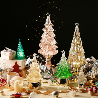 Celestial Harmony✨-A Luxurious Musical Snow Globe Christmas Tree🎄