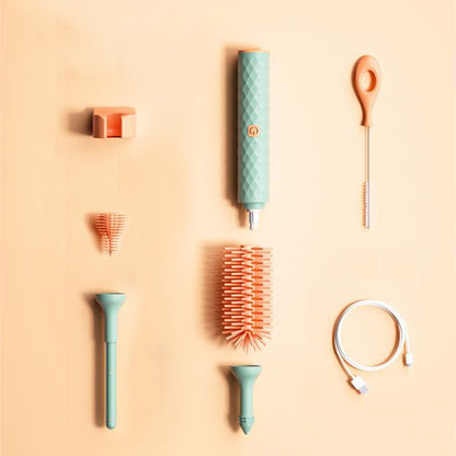 SpinClean Electric Bottle Brush Set✨