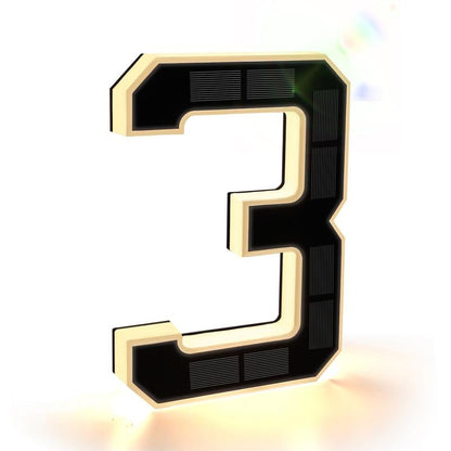 🔥LAST DAY 49% OFF🔥Solar Lighted House Numbers
