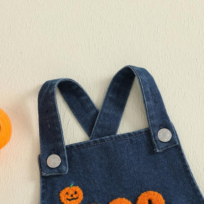 🔥Halloween Sale🔥 Newborn Baby Girl Halloween Romper Outfit