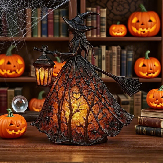 🔥 Halloween Witch Lamp