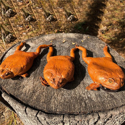 🎃Halloween Decorations🐸Funny Cane Toad Frog Purse