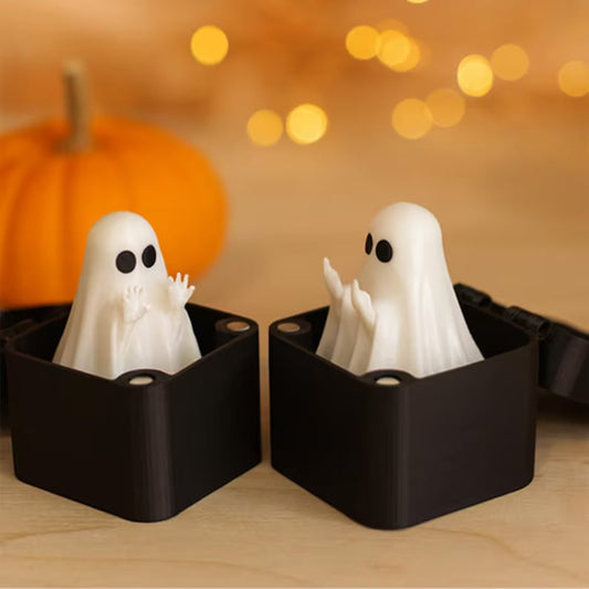 🔥Bestseller🔥🎃👻Halloween Ghost Surprise Gift Box – Spooky Mystery Treats & Fun Holiday Gift for Halloween Lovers