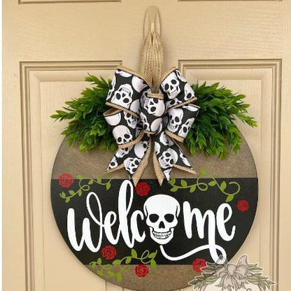 Halloween Front Door Decor Hangings