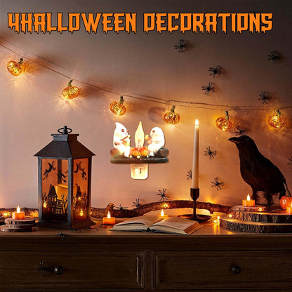 Ghost Campfire Flickering Nightlight Halloween Gifts
