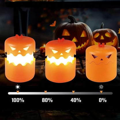 Portable Halloween Pumpkin Lights