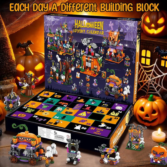 🎃👻- 31 Day Halloween Advent Brick Festival Calendar🗓️Open a New Halloween Surprise Every Day!
