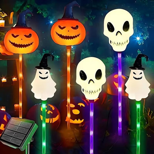 🎃6 in 1 Halloween Solar Garden Lights