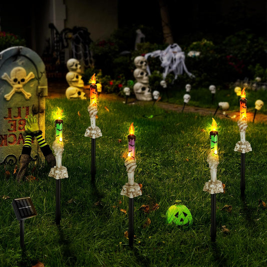 Solar Halloween Pathway Lights